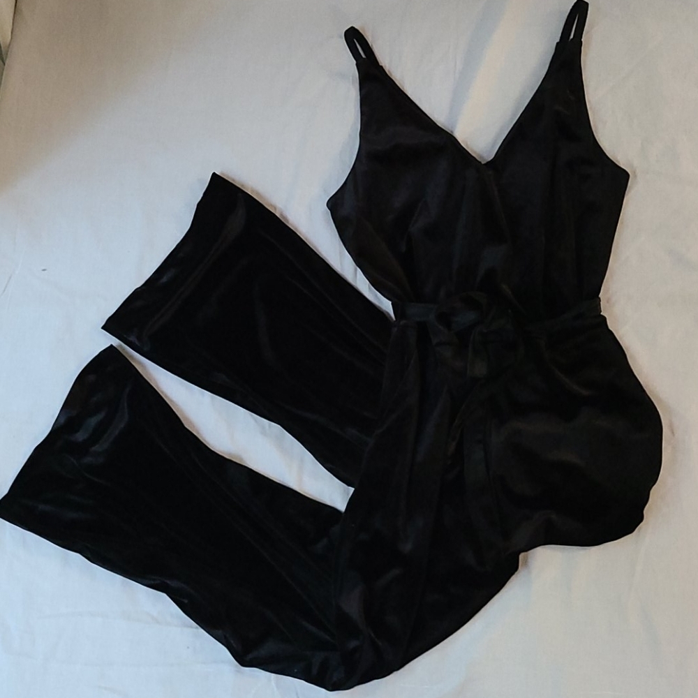 New Banana Republic Velvet Romper